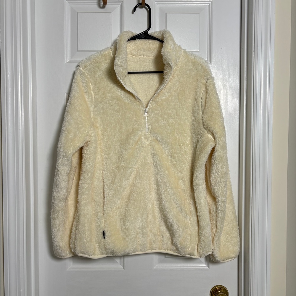 Baleaf Cream Fleece Women's Turtleneck Sweater
